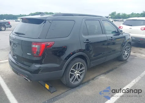 2017 Ford Explorer Sport from USA, damaged, VIN 1FM5K8GT4HGE07722